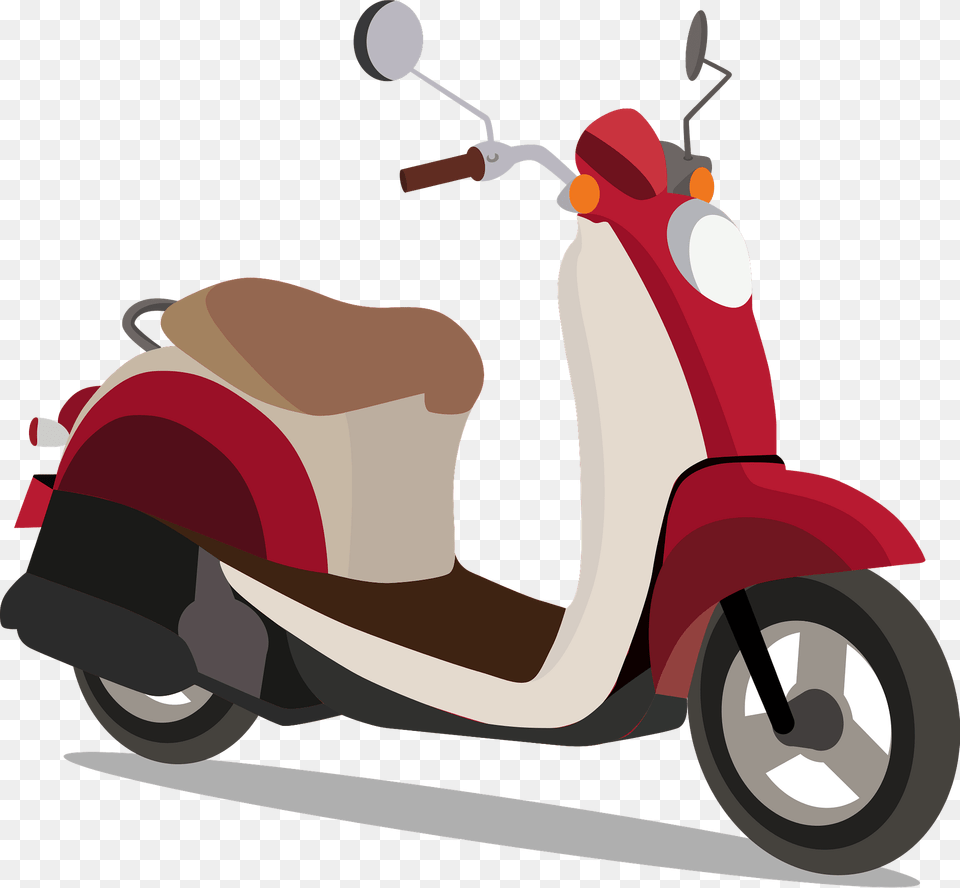 Honda Scoopy Clipart, Vehicle, Transportation, Scooter, Motorcycle Png Image