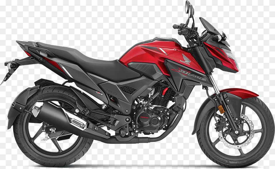 Honda X Blade Black Colour, Machine, Wheel, Motorcycle, Transportation Png