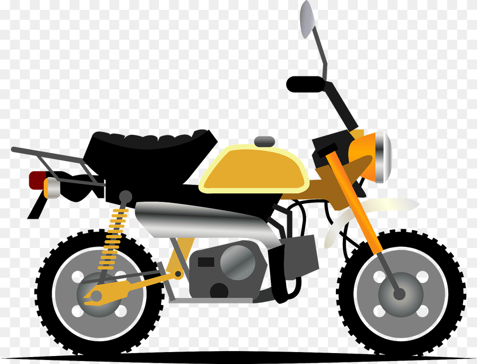 Honda Z Series Minibike Clipart, Vehicle, Transportation, Motorcycle, Motor Scooter Png