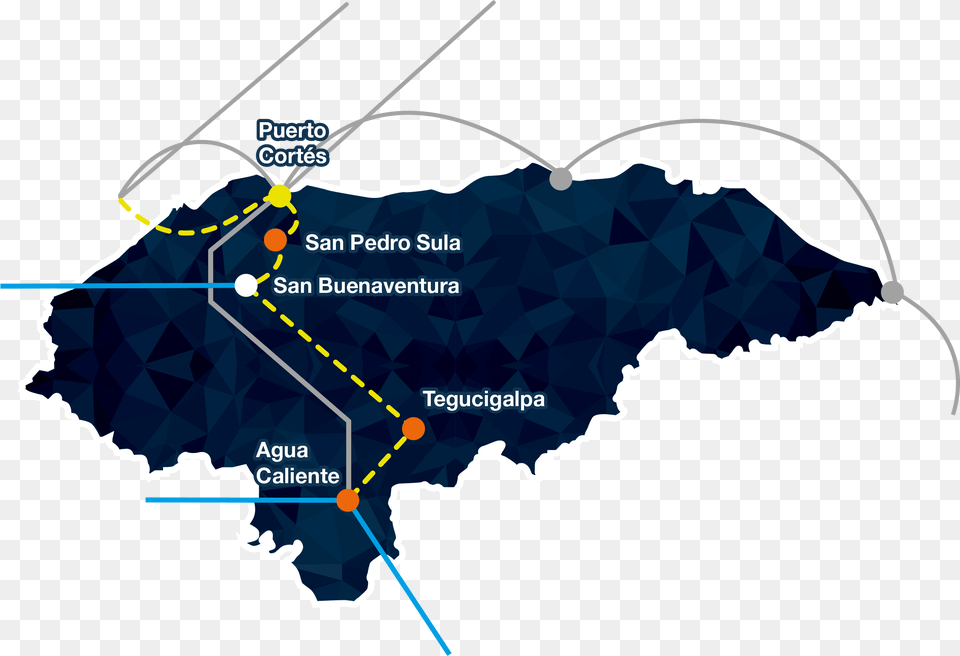 Honduras Mapa Capital City Of Honduras Map, Plot, Chart, Outdoors, Land Free Transparent Png