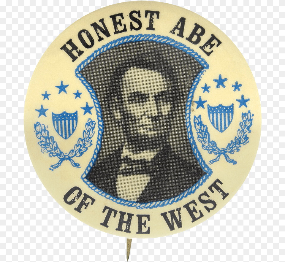 Honest Abe Of The West Honest Abe Campaign Slogan, Badge, Logo, Symbol, Adult Free Png Download