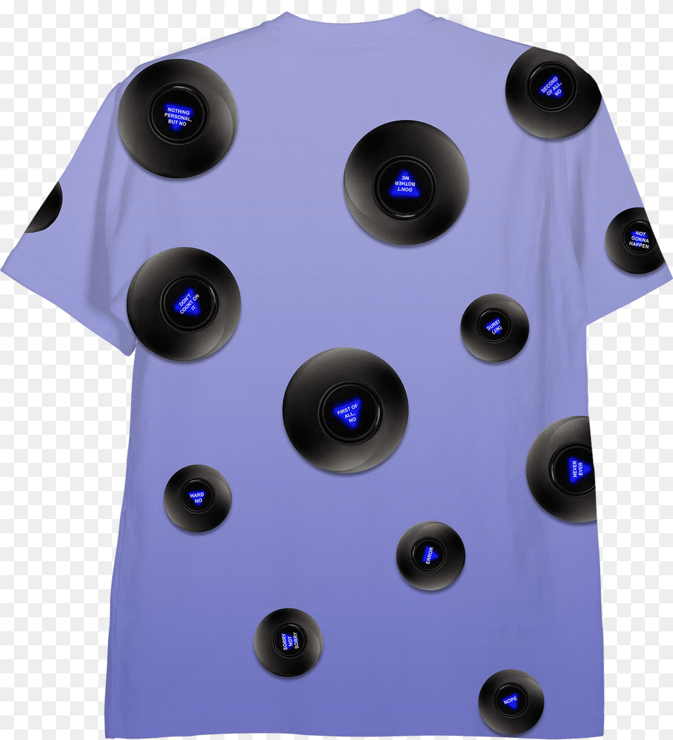Honest Magic 8 Ball Tee, Clothing, Shirt, T-shirt, Pattern Png Image