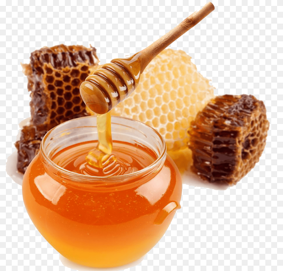 Honey, Food, Honeycomb, Smoke Pipe Png Image