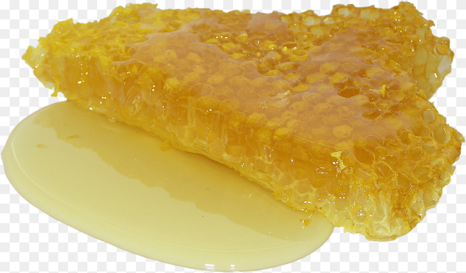 Honey Food, Honeycomb, Plate Png Image