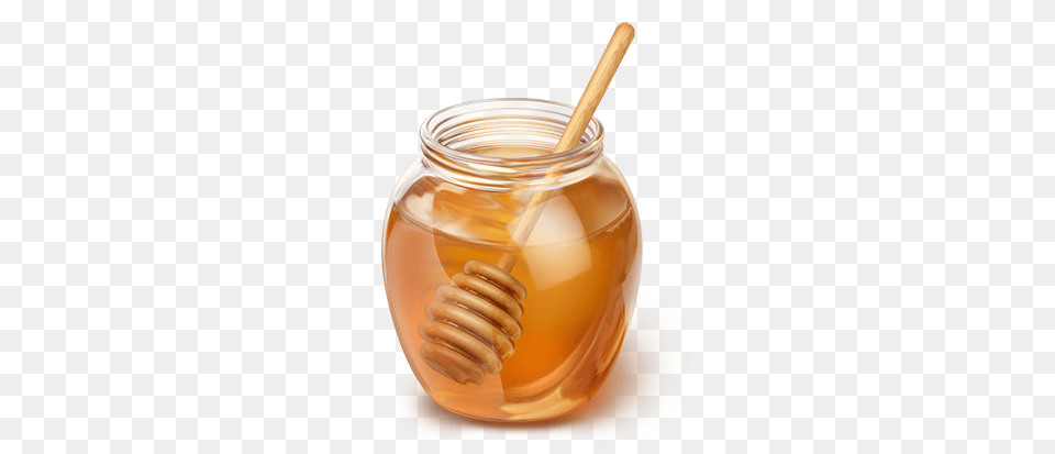 Honey, Food, Jar, Brush, Device Png Image