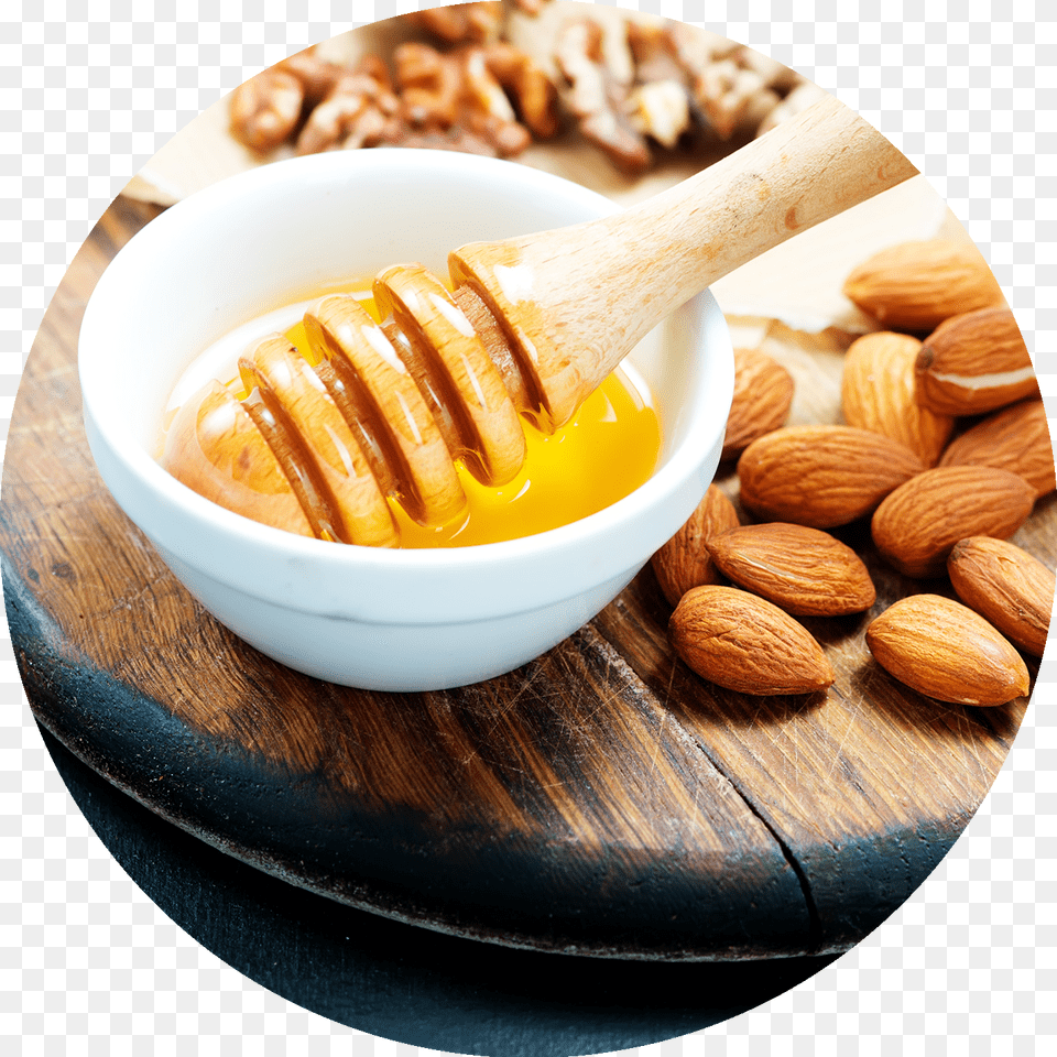 Honey Almond Honey, Food, Produce, Grain, Seed Free Png
