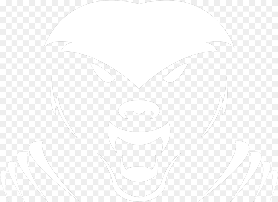 Honey Badger Face Silhouette, Stencil, Baby, Person Png Image