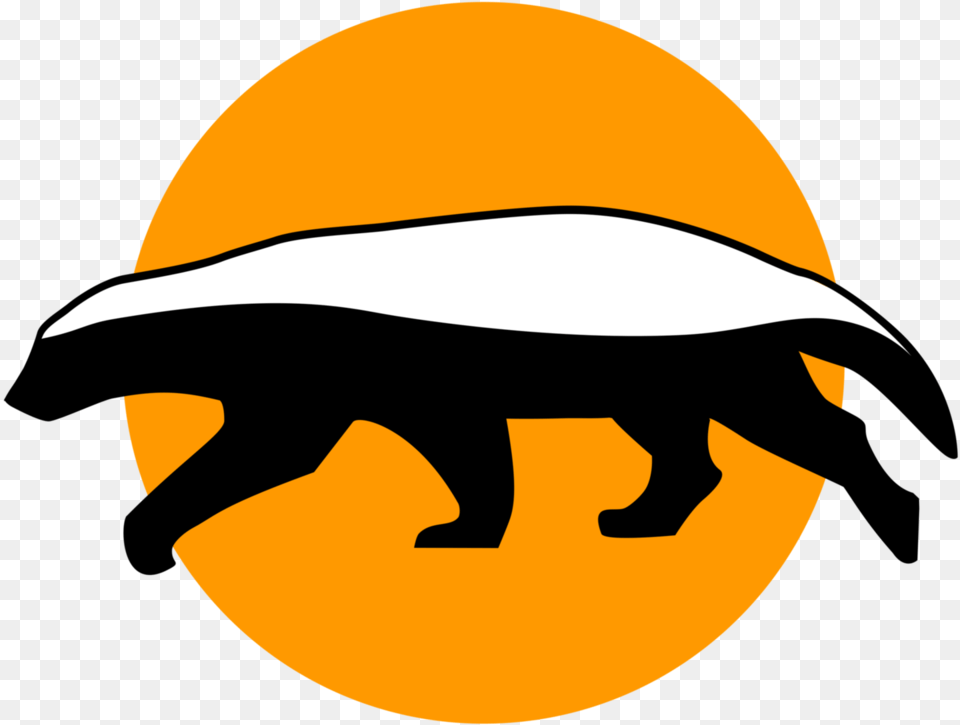 Honey Badger Logo, Clothing, Hardhat, Helmet, Animal Free Png
