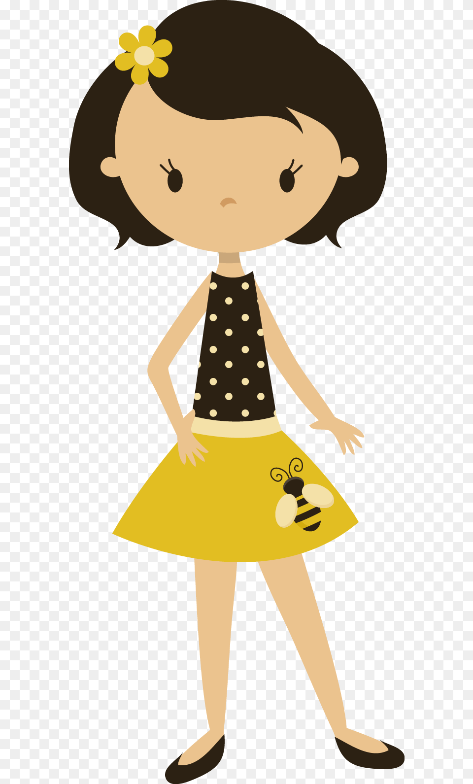 Honey Bee, Pattern, Child, Female, Girl Free Png Download