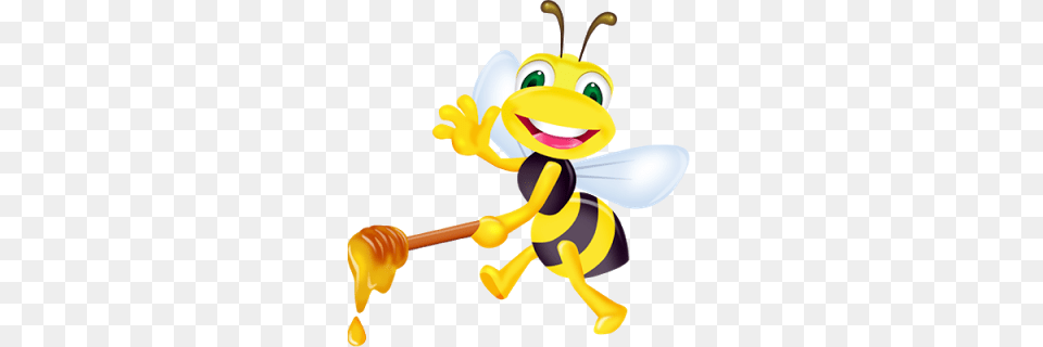 Honey Bee Cartoon Image, Animal, Insect, Invertebrate, Wasp Free Transparent Png