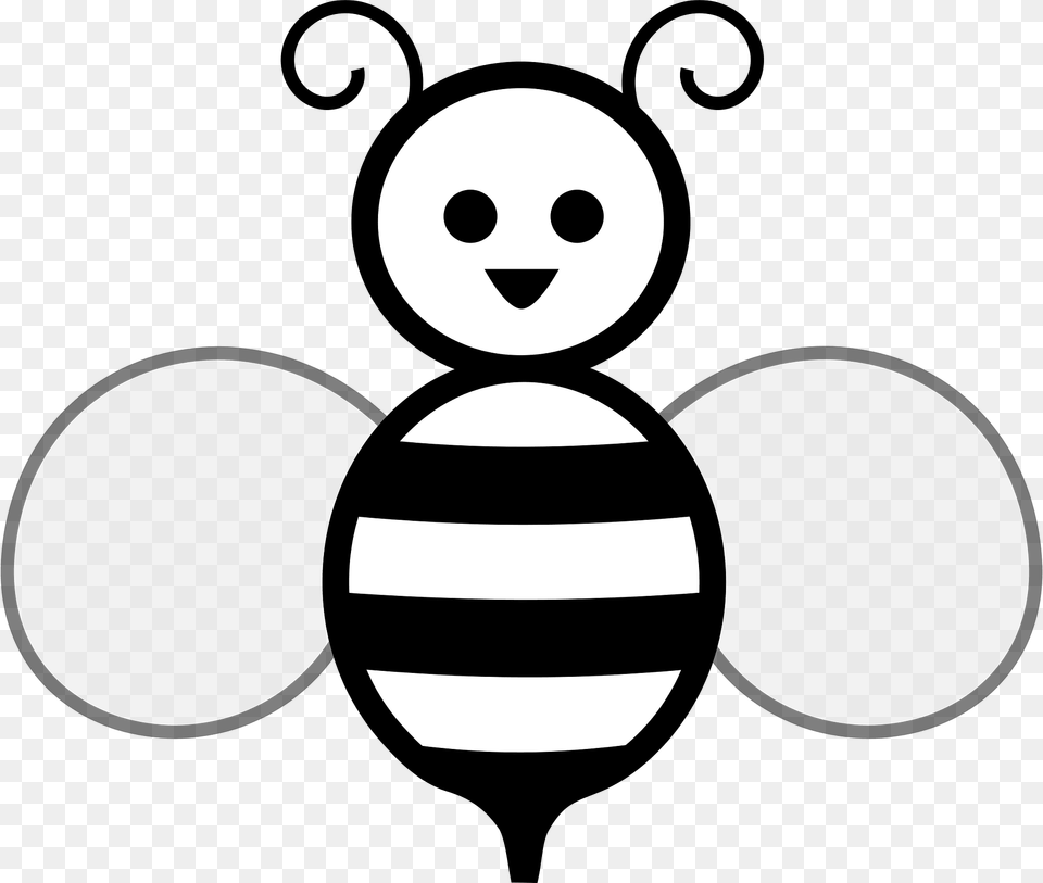 Honey Bee Clipart, Stencil, Animal, Bear, Mammal Free Png