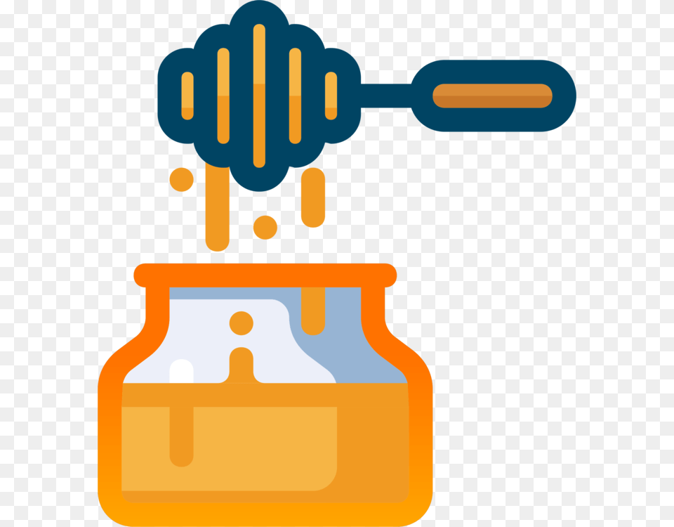 Honey Bee Computer Icons Drawing Line Art, Jar, Food, Dynamite, Weapon Free Transparent Png