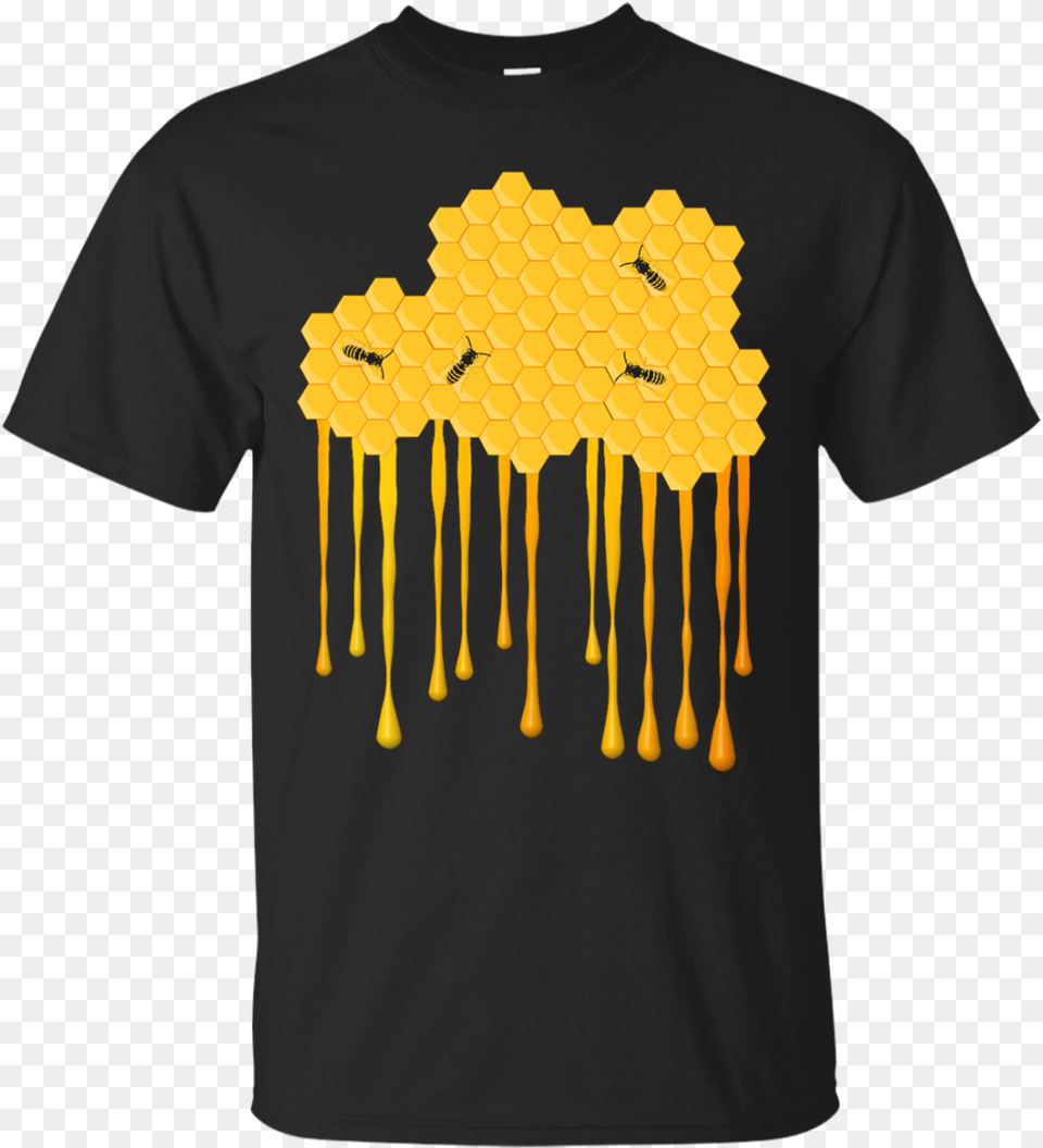 Honey Bee Hive With Honey Drip Shirt Men Meyer Lansky T Shirt, Clothing, Cutlery, T-shirt, Spoon Free Png Download