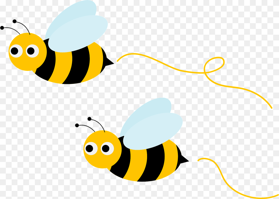 Honey Bees Clipart, Animal, Invertebrate, Insect, Honey Bee Png Image