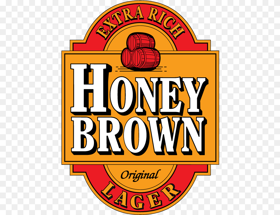 Honey Brown Lager Logo, Alcohol, Beer, Beverage, Architecture Free Png Download