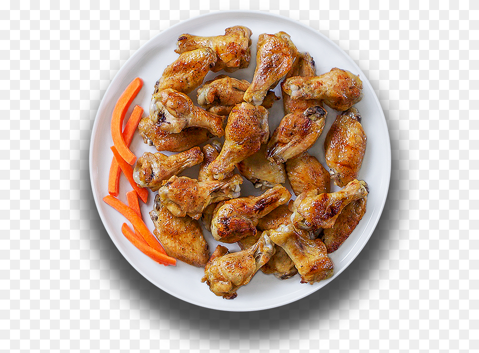 Honey Chipotle Chicken Wings Barbecue Chicken, Food, Meal, Plate, Dish Free Png