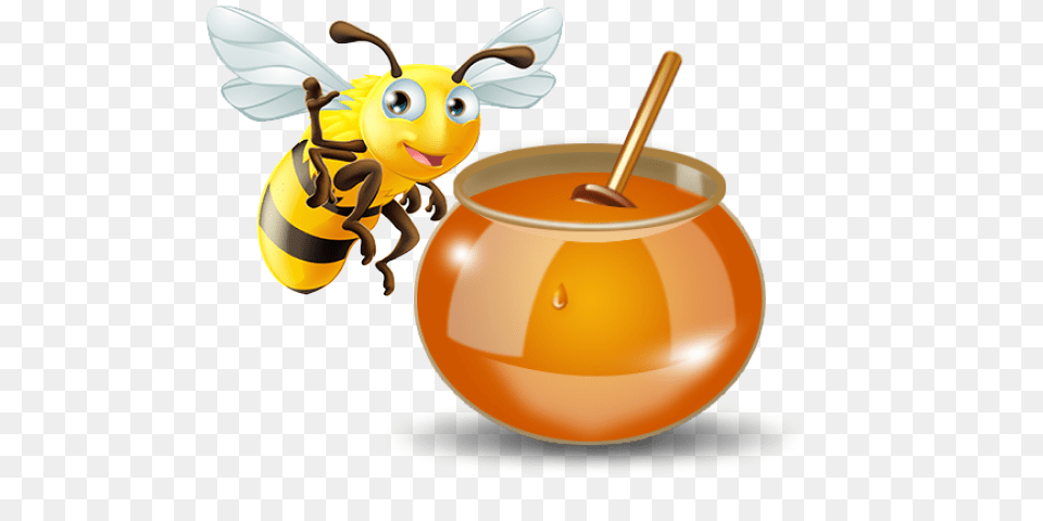 Honey Clipart, Animal, Bee, Insect, Invertebrate Free Transparent Png