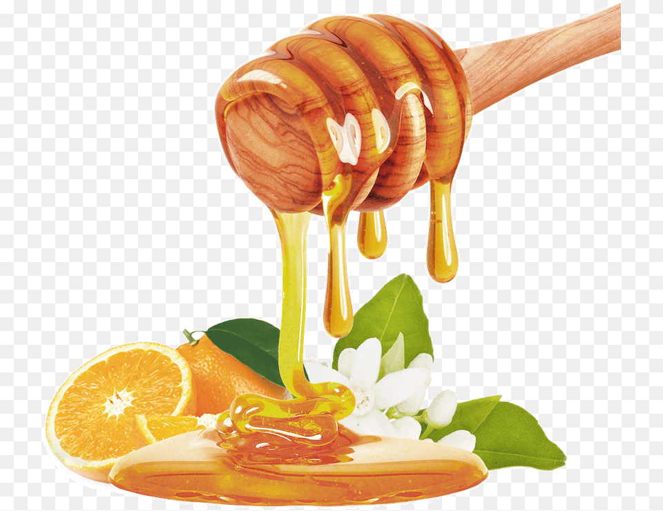 Honey Dripping Down Apple And Honey, Food, Citrus Fruit, Fruit, Orange Free Png