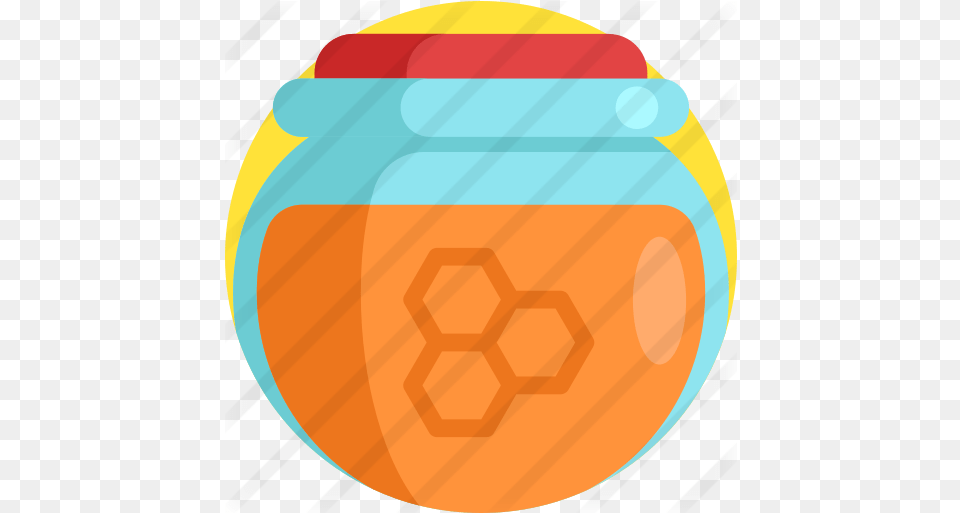 Honey Food Icons Circle, Jar, Ketchup Free Png