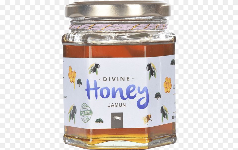 Honey Jamun Honey, Food, Jar, Ketchup Free Png Download