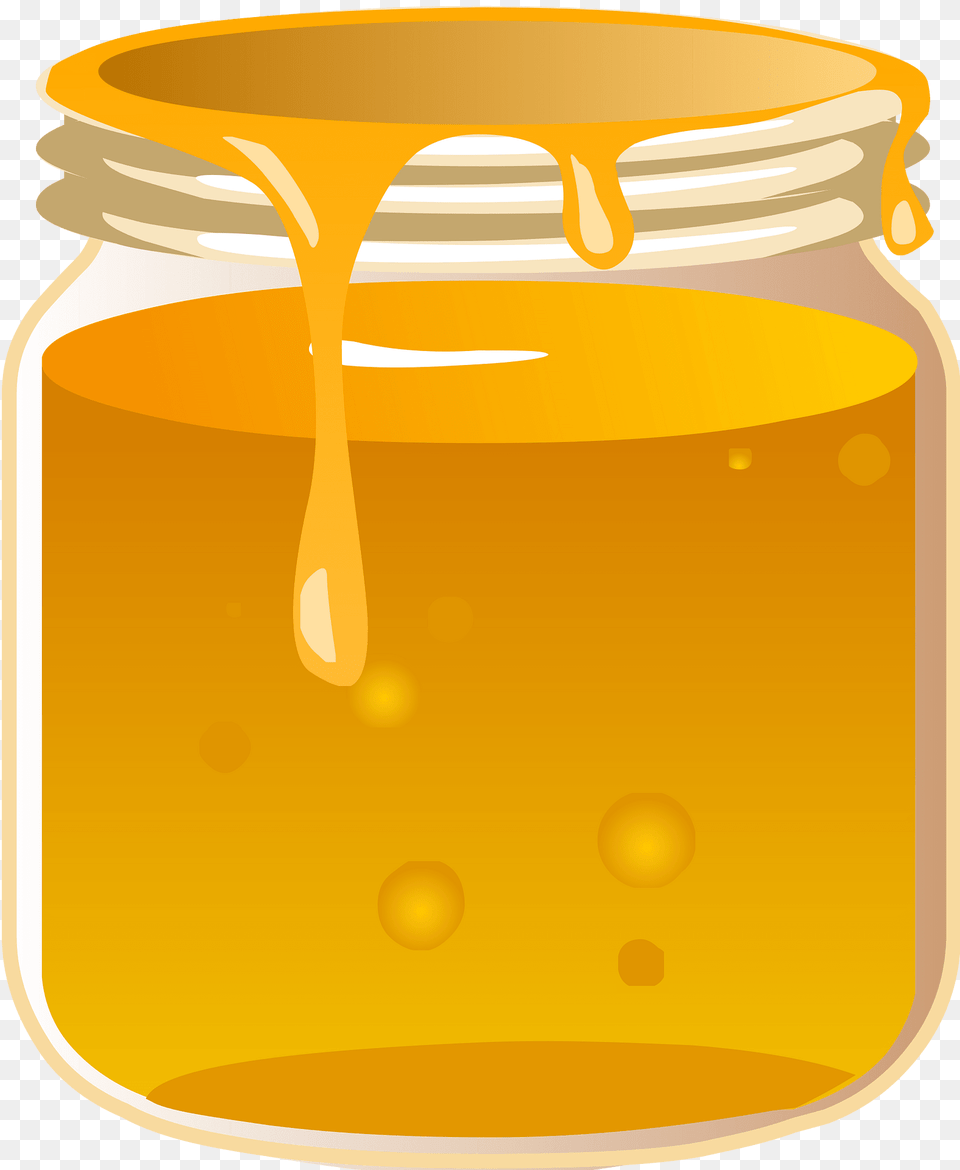 Honey Jar Clipart, Food Png Image