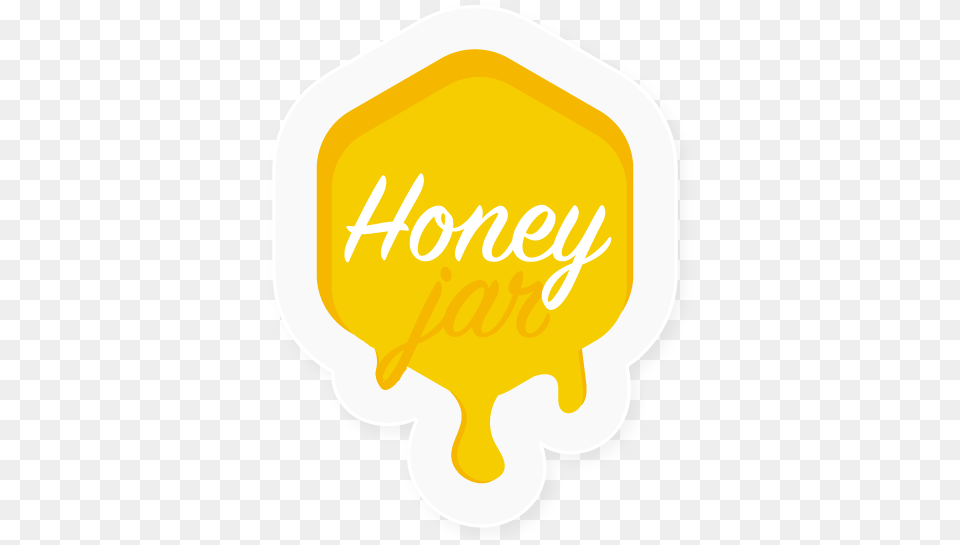 Honey Jar Illustration, Logo, Sticker, Clothing, Hardhat Png Image