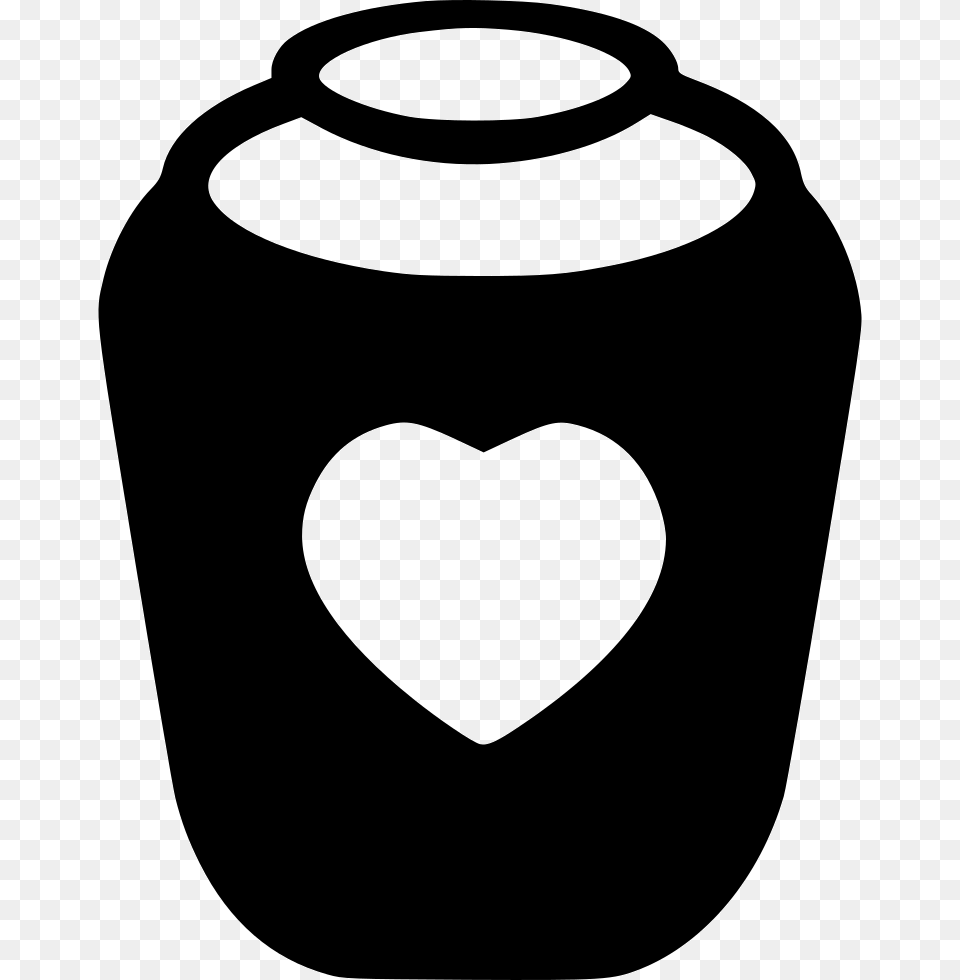 Honey Jar Of Love Icon Free Download, Pottery, Stencil, Astronomy, Moon Png Image