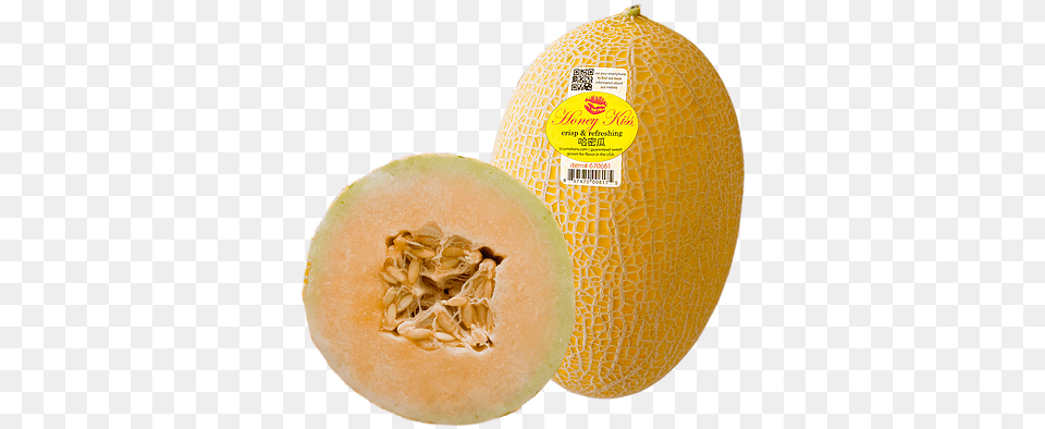 Honey Kiss Golden Kiss Melon, Food, Fruit, Plant, Produce Free Transparent Png