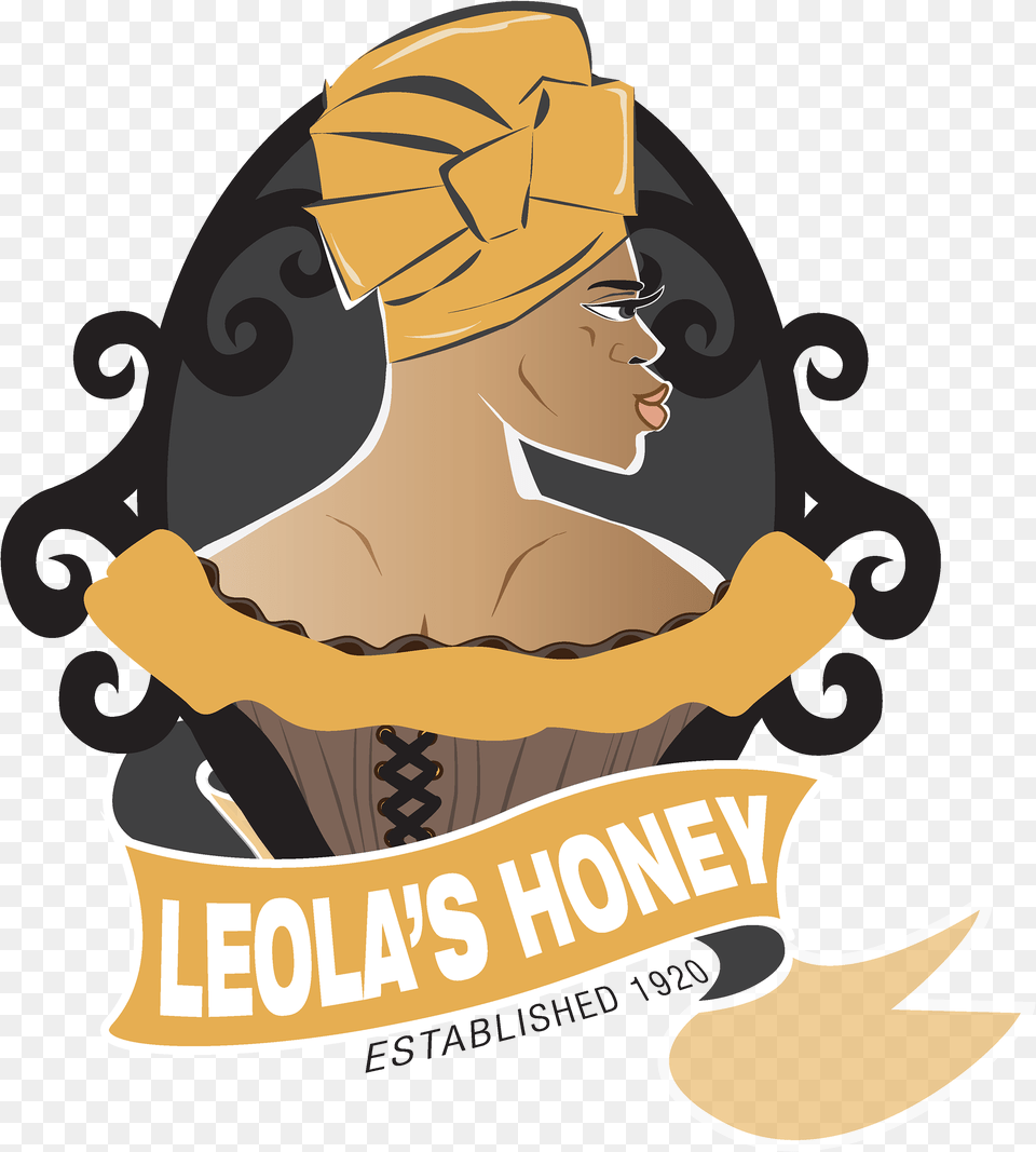 Honey Logo Cartoon, Advertisement, Poster, Person, Face Free Png Download