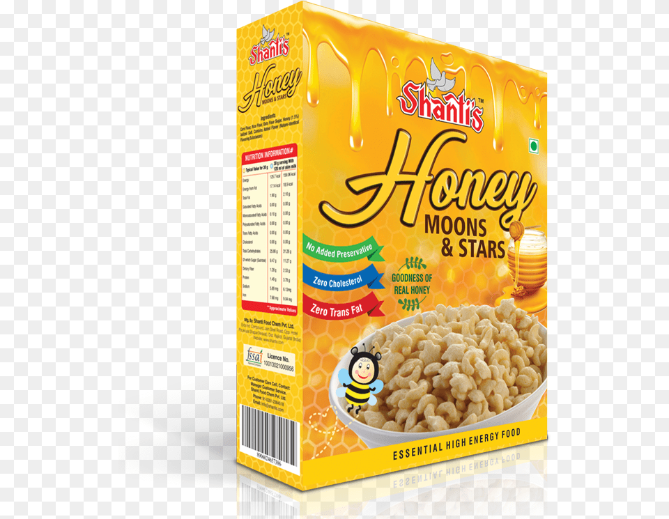 Honey Moons And Stars Stars And Moons Food, Snack, Macaroni, Pasta Png