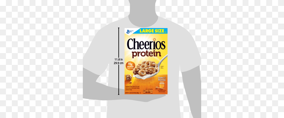Honey Nut Cheerios Bee Cheerios Protein Cereal Oats Amp Honey 19 Oz Pack, Advertisement, Poster, Adult, Person Free Png Download