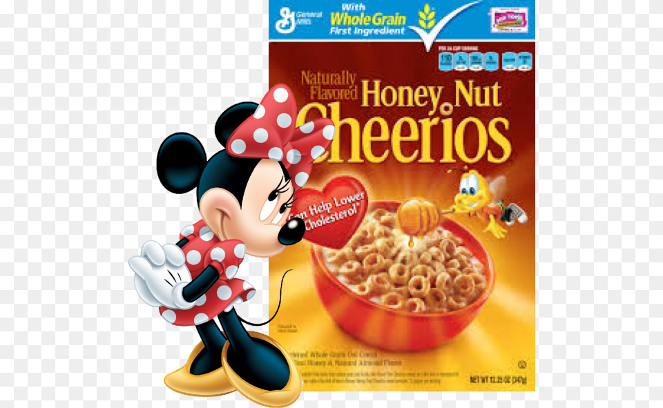 Honey Nut Cheerios Front, Advertisement, Poster, Food, Snack Free Png Download