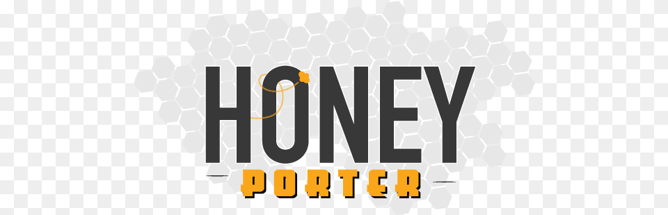 Honey Porter Logo Honey, Food, Honeycomb Free Transparent Png