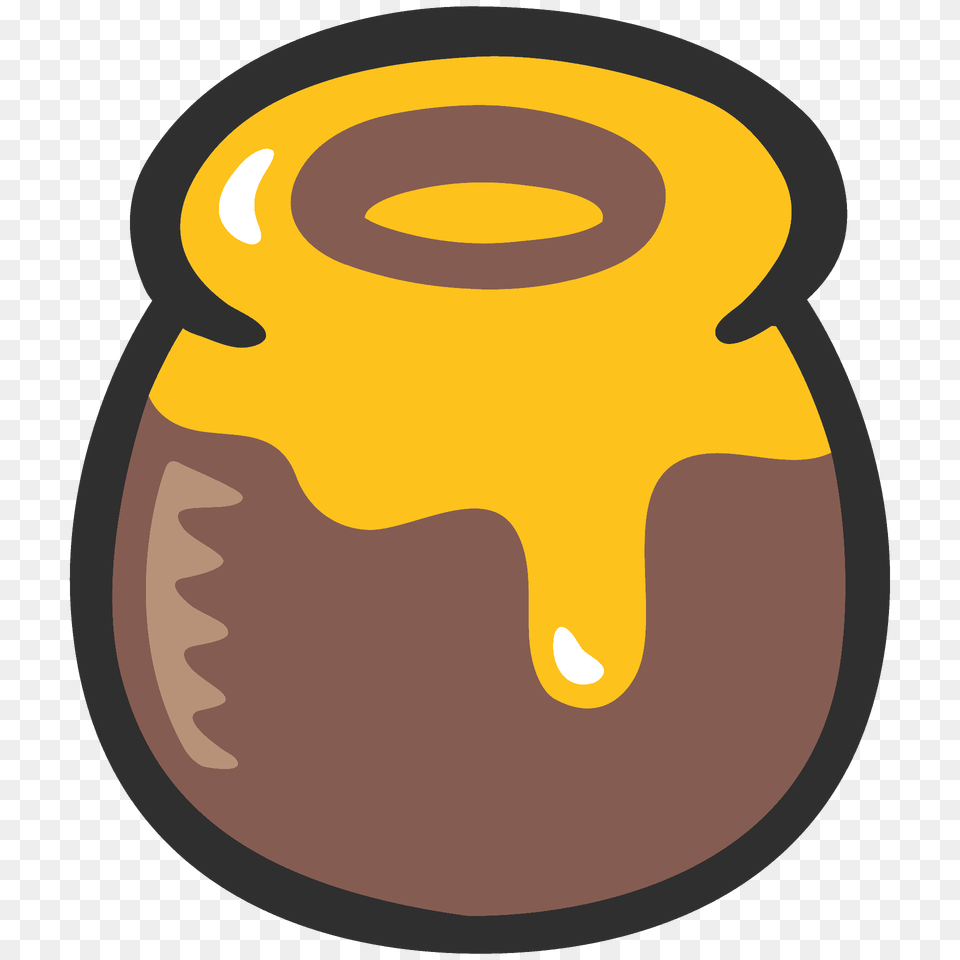 Honey Pot Emoji Clipart, Jar, Food, Sweets Free Png Download