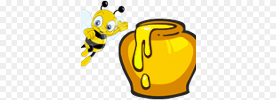 Honey Pot Nursery Twitter, Jar, Honey Bee, Insect, Invertebrate Png