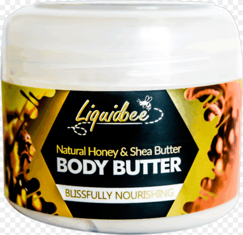 Honey Shea Olea Body Butter Cosmetics, Bottle, Business Card, Paper, Text Png
