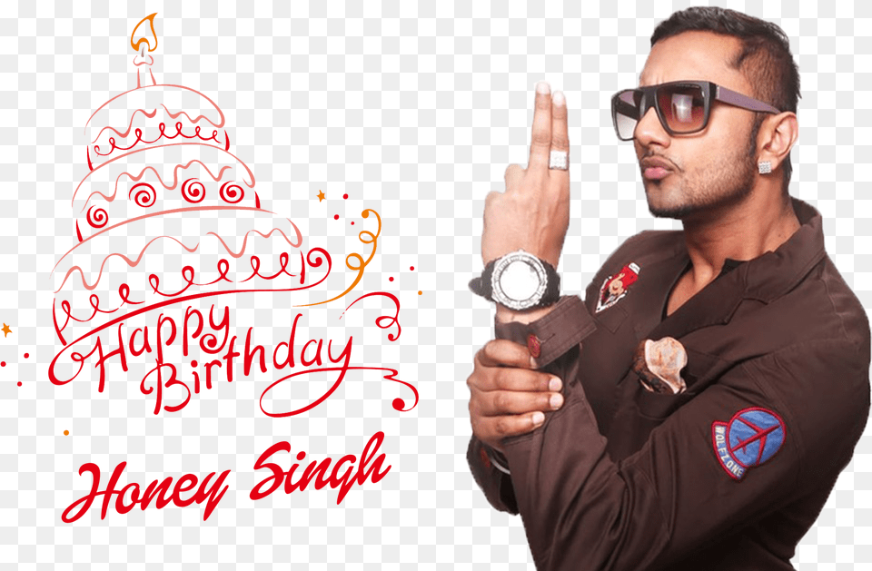 Honey Singh Image Yo Yo Honey Singh Hair Style, Accessories, Sunglasses, Body Part, Photography Free Png Download
