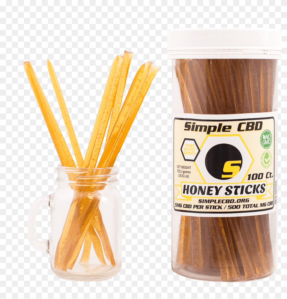 Honey Sticks, Cup, Smoke Pipe, Jar, Can Free Png