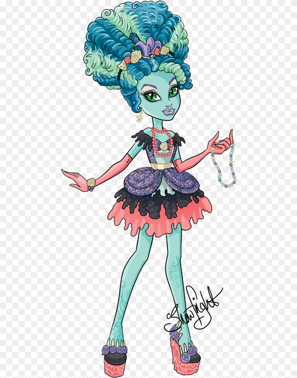Honey Swamp By Snowfright Monster High Honey Swamp, Publication, Person, Girl, Female Png