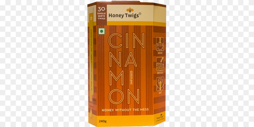 Honey Twigs Cinnamon Infused 240g Honey Sticks India, Book, Publication, Novel Free Png Download