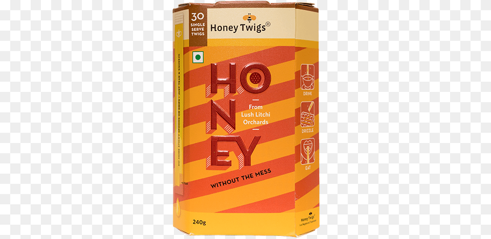 Honey Twigs Natural Litchi Honey 240g Lychee, Book, Publication, Box, Cardboard Png