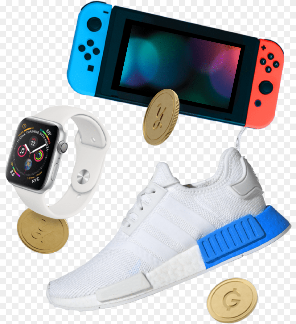 Honey X Paypal Handheld Game Console, Sneaker, Clothing, Footwear, Shoe Free Png