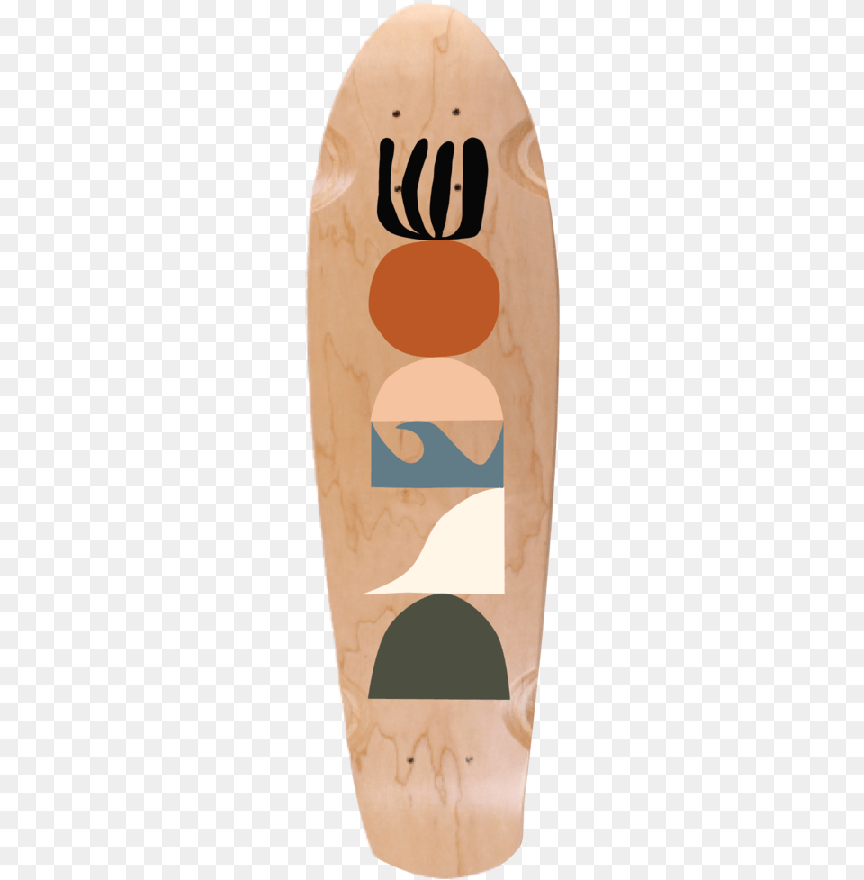 Honeyamprust Tictail Totem 02 Skate Deck Skateboard Deck, Nature, Outdoors, Sea, Water Free Png