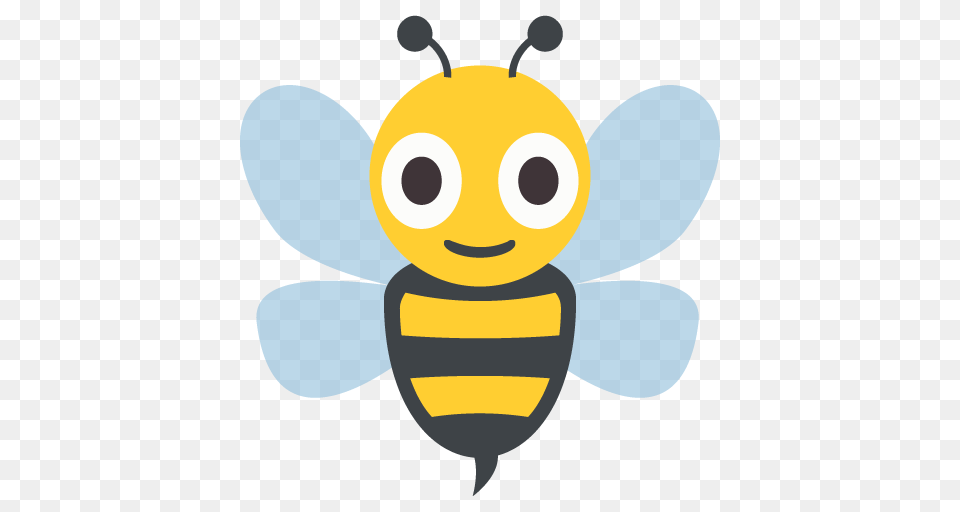 Honeybee Emoji For Facebook Email Sms Id, Animal, Invertebrate, Insect, Honey Bee Free Png Download