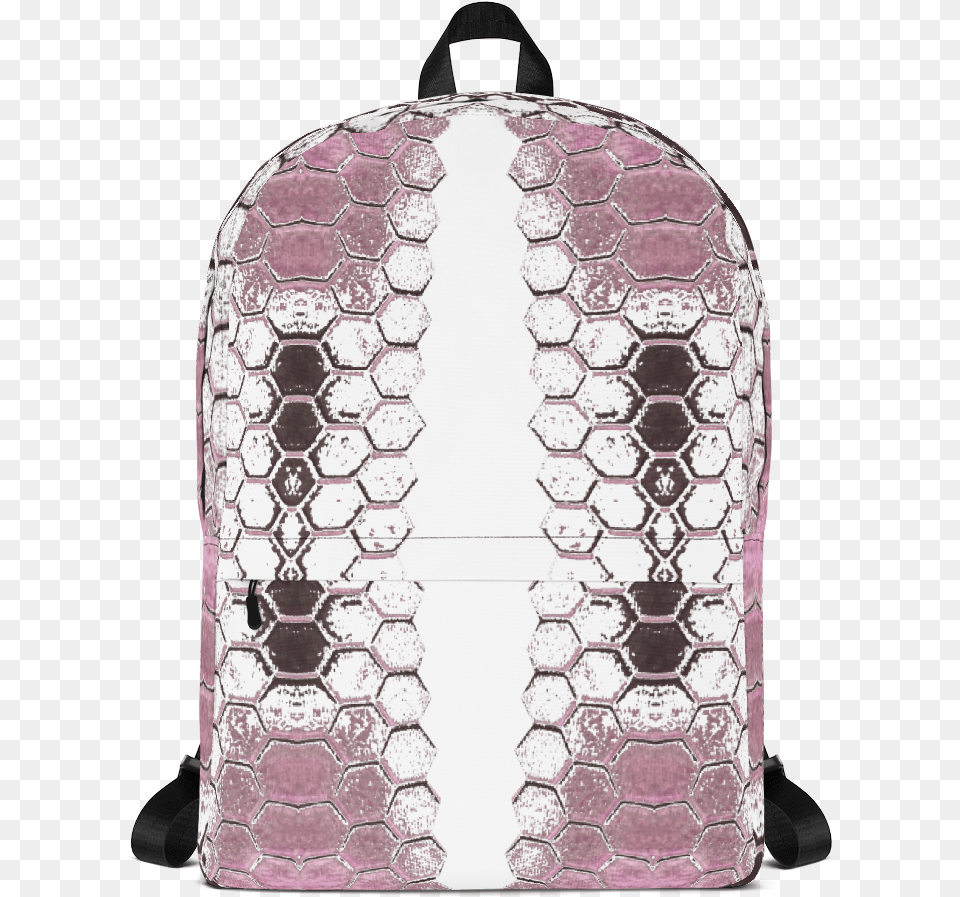 Honeycomb Blast In Pink Backpack By Ventcri Aesthetic Backpack, Bag Free Png Download