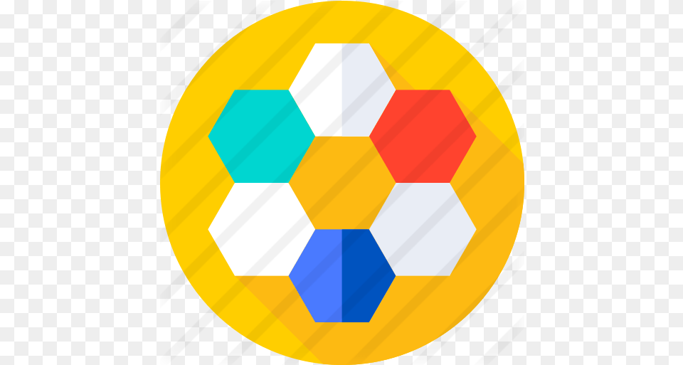 Honeycomb Business Icons Circle, Ball, Football, Soccer, Soccer Ball Png Image