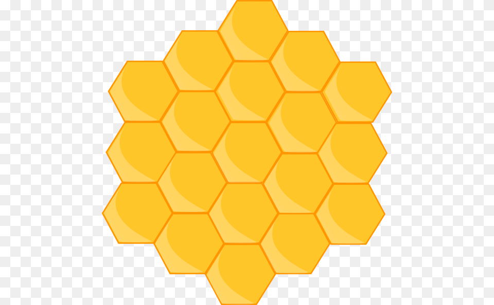 Honeycomb Clip Art At Clker Honeycomb Clipart, Food, Honey, Animal, Reptile Free Transparent Png