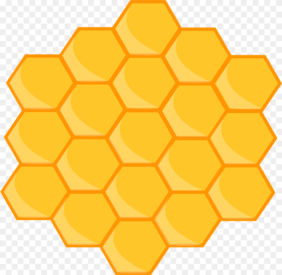 Honeycomb Clipart, Food, Honey, Animal, Reptile Free Png Download