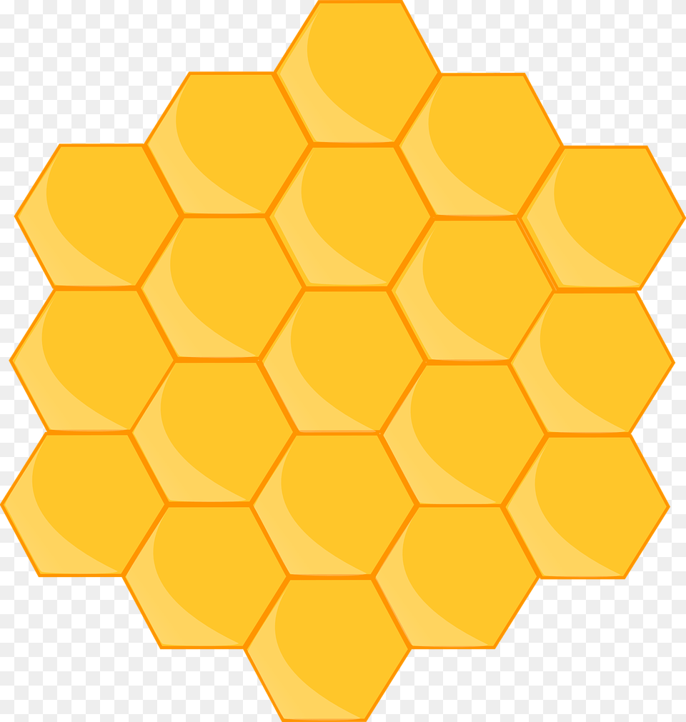 Honeycomb Design Pattern Hexagon Texture Shape 6v Of Big Data, Food, Honey Free Png Download