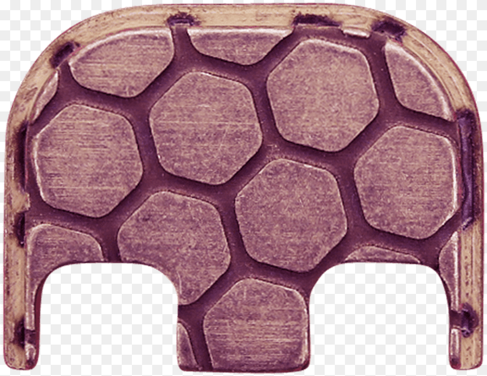 Honeycomb Reversed Copper Rugged Finish Back Plate Cobblestone, Accessories, Buckle, Home Decor, Cushion Free Png